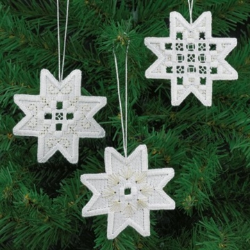 Hardanger stjerner - 3 motiver